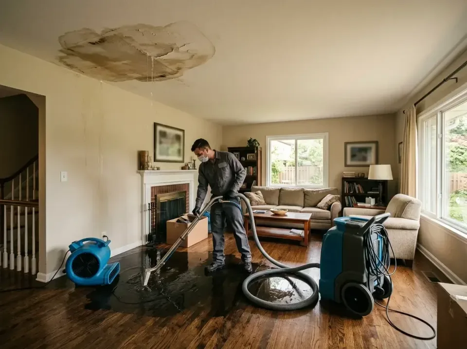 attic-pipe-burst-ceiling-drip-008 — frequently asked questions, Water Damage Restoration & Carpet Care in Goodyear, AZ